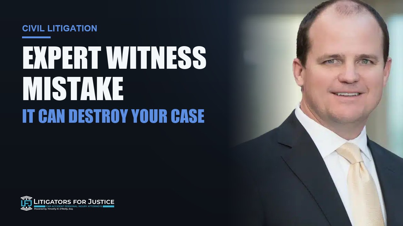 The #1 Expert Witness Mistake That Can Destroy Your Las Vegas Civil Case