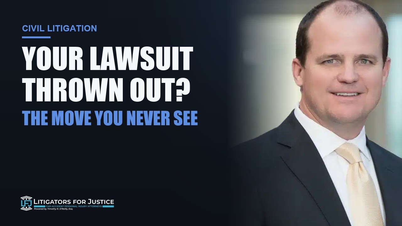 Your Lawsuit Could Be Thrown Out in Days: The Legal Move Most People Never See Coming